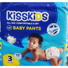 KISSKIDS PAMPERS SIZE 3*3